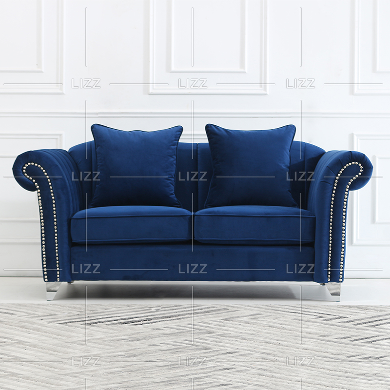 Sofá de tela de esquina de buena calidad con chaise