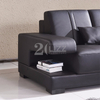 Sofá de cuero moderno para muebles para el hogar con almacenamiento