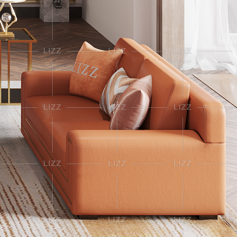 Sofá de tela de acrílico de lujo moderno para el hogar