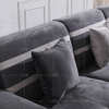 Sofá de tela seccional en forma de U con chaise