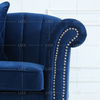 Sofá de tela de esquina de buena calidad con chaise